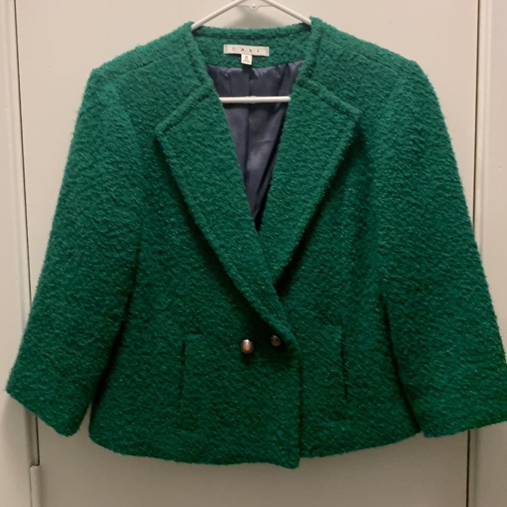 Cabi green jacket